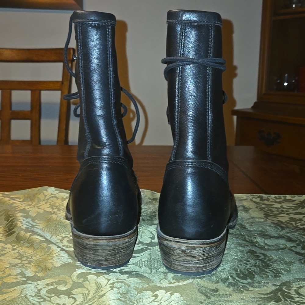 Vintage Shoe Company Kiltie Riding Boot - Picture 5 of 15